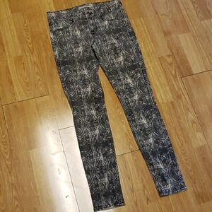 Rich & Skinny art deco print skinny jeans 25